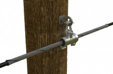 FIBERLIGN® Aluminum Suspension for ADSS with Structural Reinforcing Rods